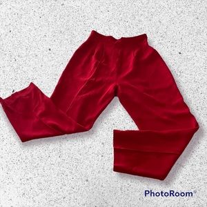 Andrea Jovine Red Lined pants